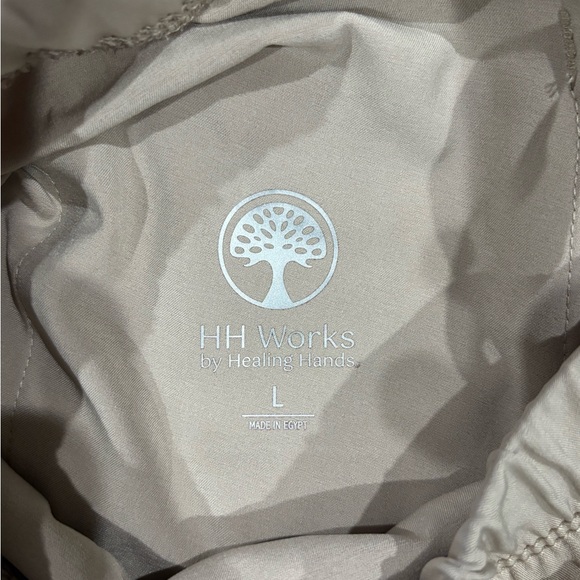 Tan V-Neck Scrub Set - Picture 5 of 5